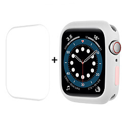 Coque en TPU ENKAY blanc pour votre Apple Watch Series 7 41mm