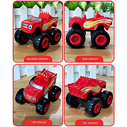 Universal 6PC Monster Truck Jouets Machines Voitures Jouets Russes Véhicules Graphiques Trains Jouets Cadeaux d'Anniversaire pour Enfants Blazer Jouets pour Enfants | Voitures Moulées Sous Pression(Coloré) pas cher