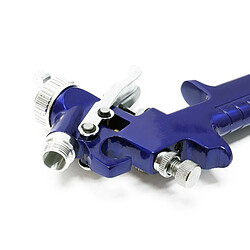 Helloshop26 Pistolet à peinture professionnel HVLP avec buse de 0.8 mm bleu 16_0000636