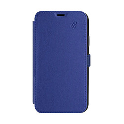 BEETLECASE Étui pour Apple iPhone 12 Pro Max Folio Premium avec Porte-Cartes Bleu marine