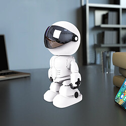 Universal Caméra IP robot 1080p Caméra de sécurité 360 ° WiFi sans fil 2MP Caméra de télévision en circuit fermé Smart Home Vidéosurveillance P2P Hidden Baby Monitor | Caméras de surveillance