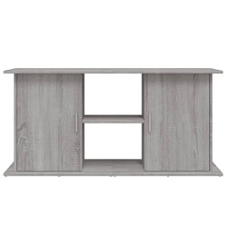 Acheter vidaXL Support pour aquarium sonoma gris 121x41x58cm bois d'ingénierie