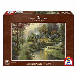 Schmidt Spiele 58464 Puzzle SoirAe paisible (1000 piAces)