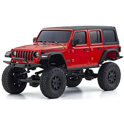 Kyosho Mini-Z 4X4 MX-01 Jeep Wrangler Rubicon Firecracker Red (KT531P)