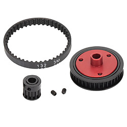 Système D'engrenage De Transmission à Courroie Pour Axial SCX10 II 90046 Rouge 5mm