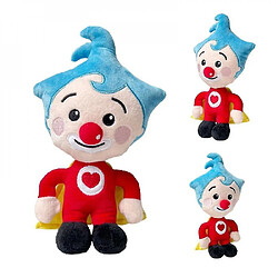 Acheter Universal Animaux en peluche 25 cm Cute Sticker Plim Clown Clown Peluche Animation Animation Homme en peluche Poupée de luxe Animation Cadeau doux Jouet pour les enfants Anniversaire(Rouge)