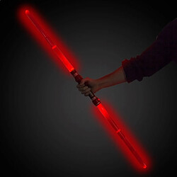 Totalcadeau Double sabre laser sabre lumineux et sonore