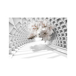 Artgeist Papier peint - Flowers in the Tunnel [350x245]