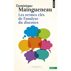 Les termes clés de l'analyse du discours