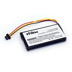 vhbw batterie remplace TomTom 6027A0106801 pour système de navigation GPS (1100mAh, 3,7V, Li-Ion)