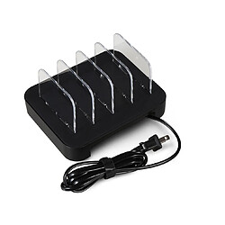 YP Select Base de charge multi-port Chargeur de téléphone portable Support de charge de téléphone portable - Noir