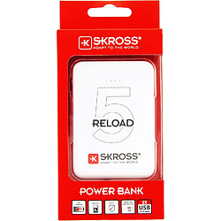 Acheter SANAG | 1.400120 | Reload 5 | Batterie Externe 5000 Mah Blanc