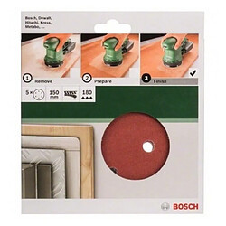 BOSCH Accessoires - abr. excentriques auto -agrippant 150/g180/6trous