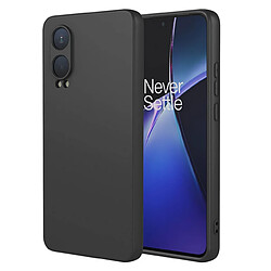 Htdmobiles Coque pour OnePlus Nord CE4 Lite 5G - housse etui silicone gel fine + verre trempe - NOIR