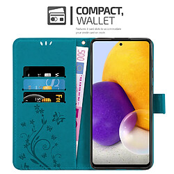 Cadorabo Coque Samsung Galaxy A73 5G Etui en Bleu