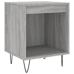 Acheter Maison Chic Lot de 2 Tables de chevet - Tables de Nuit sonoma gris 40x35x50 cm bois ingénierie