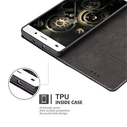 Cadorabo Coque Huawei P8 LITE 2015 Etui en Noir pas cher