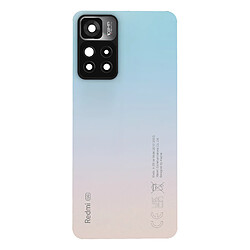 Xiaomi Vitre arrière pour Xiaomi Redmi Note 11 Pro Plus 5G Original Bleu Clair