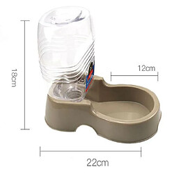 Acheter Universal Alimentateur automatique pour animaux domestiques bol de boisson pour chiens et chats gravité distributeur d'eau pour animaux domestiques bouteille d'eau en plastique pour chiens bol d'élevage de grande capacité