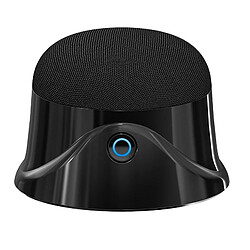 Yonis Mini Enceinte Bluetooth Aimantée Portable Mini Enceinte Bluetooth Magnétique Portable Son 360° Autonomie 6H Noir YONIS