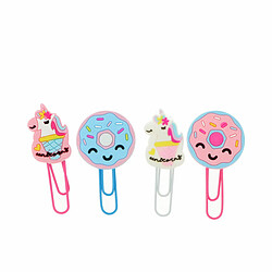 Trombones Inca Multicouleur Licorne Donut (4 Unités)