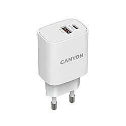 Acheter Canyon LadegerÃ¤t 1xUSB-A + 1xUSB-C 20W PD white retail