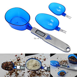 Avis Universal Échelles de cuisine Ustensiles de cuisine Alimentation Postales Mini-échelles numériques Cuillère Poids électronique portable(Bleu)