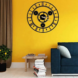 Avis DEKORY Mécanisme Horloge Murale en Métal 50cm