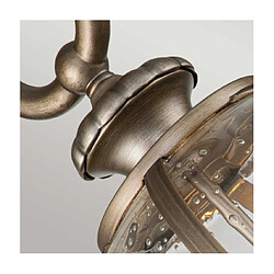 Acheter Elstead Lighting Applique murale extérieur Kichler Aluminium,laiton,verre grainé transparent Bronze bruni