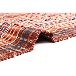 Vidal Tapis de laine 204x154 orange Jajim