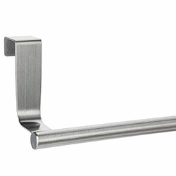 Patère en Inox Placard 23cm Argent