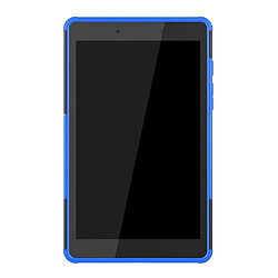 Acheter Coque en TPU modèle de pneu hybride avec béquille bleu pour votre Samsung Galaxy Tab A 8.0 Wi-Fi (2019) SM-T290