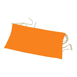 Lona Coussin de tête en coton pour chilienne Elvas orange.