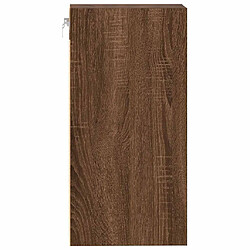 Acheter vidaXL Armoire suspendue chêne marron 20x29,5x60 cm bois d'ingénierie