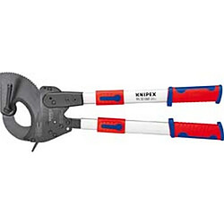 KNIPEX Coupe-câbles avec poignées télescopiques, Ø de la capacité de coupe : 100 mm, Section du conducteur 960 mm², Long. 680-880 mm