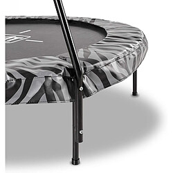 EXIT Tiggy Junior Trampoline 140cm Noir avec Guidon