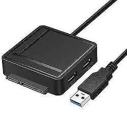 Acheter Universal USB3.0 à SATA Hub Multifonction Converter Cable TF SD Carte Reader HDD SSD Drive Drive Converter