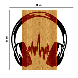 Avis EPIKASA Décoration en Métal et Bois Casques de Musique