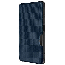 Avizar Étui pour Xiaomi Redmi Note 11 Pro 5G Porte-carte Bords Renforcés Bleu Nuit