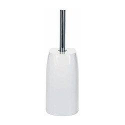 PURE Porte balai WC - 35,5x12x12cm - Blanc