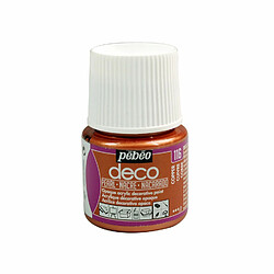 Pebeo Peinture acrylique opaque nacrée - Cuivre - 45 ml