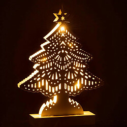 Avis Paris Prix Sapin de Noël Led Déco Christmas 25cm Blanc