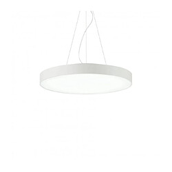 Ideal Lux Suspension LED intégré Halo Aluminium blanc 1 ampoule 25cm