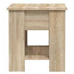 Acheter vidaXL Table basse chêne sonoma 101x49x52 cm bois d'ingénierie