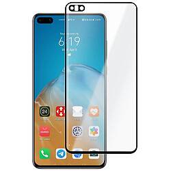 Avizar Film Huawei P40 Protection Ecran Verre Trempé 9H Fin Transparent Contour Noir