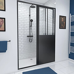 Aurlane Porte de douche coulissante 140 cm