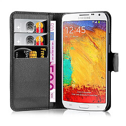 Cadorabo Coque Samsung Galaxy MEGA 2 Etui en Noir