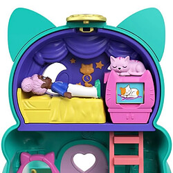 Acheter Polly Pocket - Coffret transformable Chat, avec mini-poupée, figurine de chat et surprises - Mini-Poupée - Des 4 ans