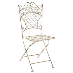 Non Lot de 2 chaises de jardin Adelar