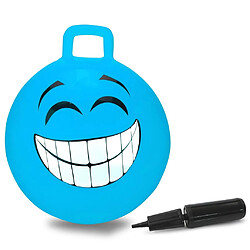 Jamara Balle rebondissante Smile 450 mm Bleu